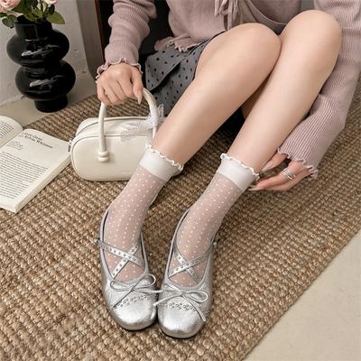 Модные и легкие красные французские феи на плоской подошве, женские туфли-лодочки 2025 года, универсальные весенние туфли Мэри Джейн