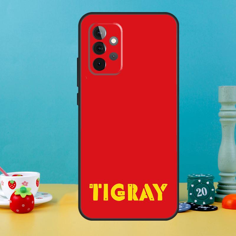Tigray Flag Theme Case For Samsung Galaxy A25 A54 A34 A14 A52 A32 A12 A13 A33 A53 A15 A16 A36 A56 A26 A05 A35 A55