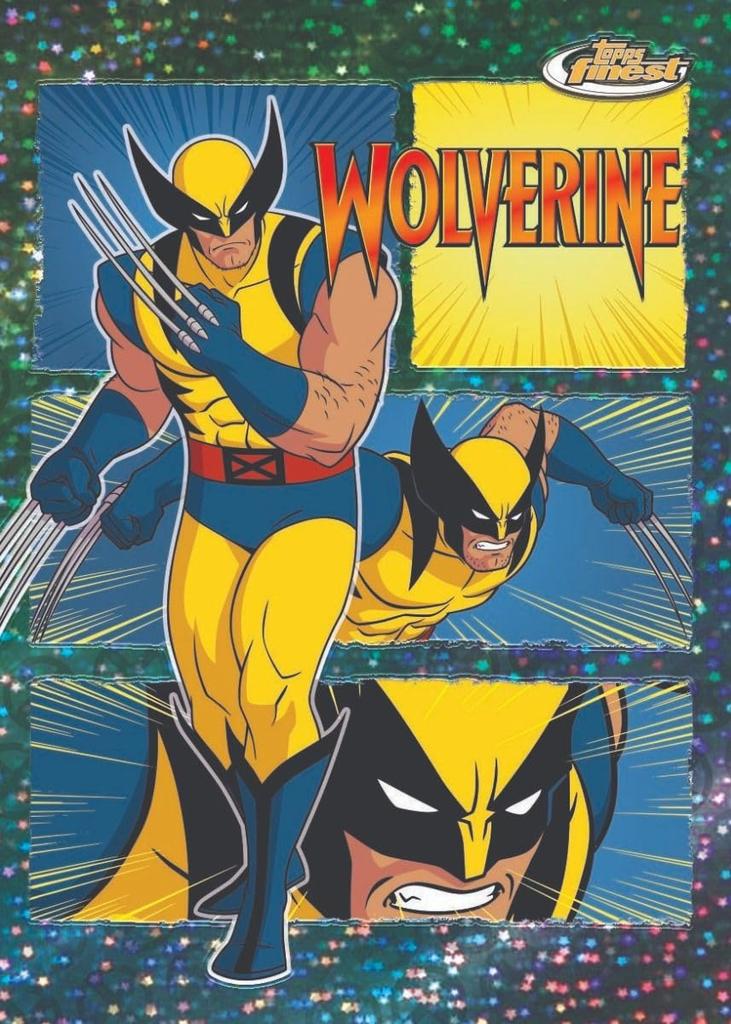 2025 Topps Finest Marvel Trading Card Hobby Box X-Men '97