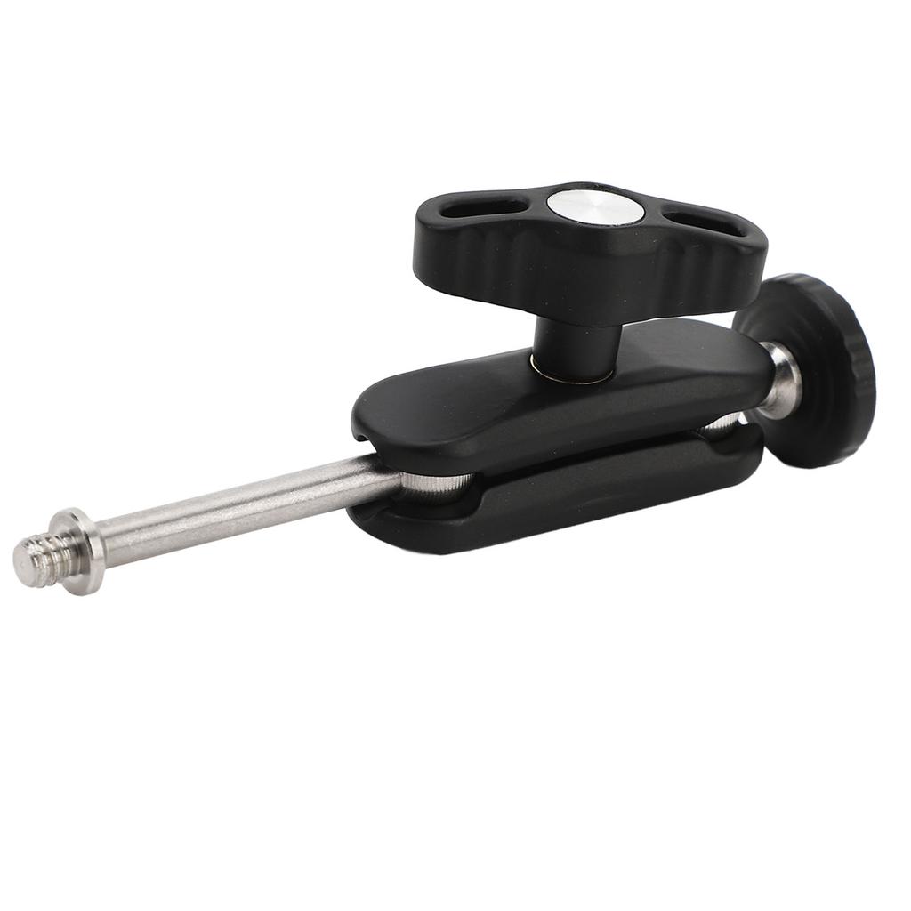 Mini Articulating Arm with Dual Ball Head 1 4in Screw Hole Adjustable Articulating Arm for Monitor Microphone LED Video