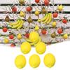 6Pcs Artificial Lemons Plastic Fake Fruit For Home Decoration Photography Props