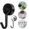 360 градусов Сильные Магнитные Крючки для Дома, Холодильника, Кухни, Держатель для Ключей, Сильные Неодимовые Поворотные Магниты, Крючки, Кухонные Органайзеры