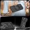 Military Magnetic Stands Case for Iphone 17 Pro Max Air Iphone17 16 15 14 Plus 13 12 Iphone16 Rugged 360° Ring Holder Cases