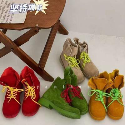 Ремешок кожаные ботинки мартин женские новые универсальные дышащие повседневные короткие ботинки модные тонкие ботинки тренд