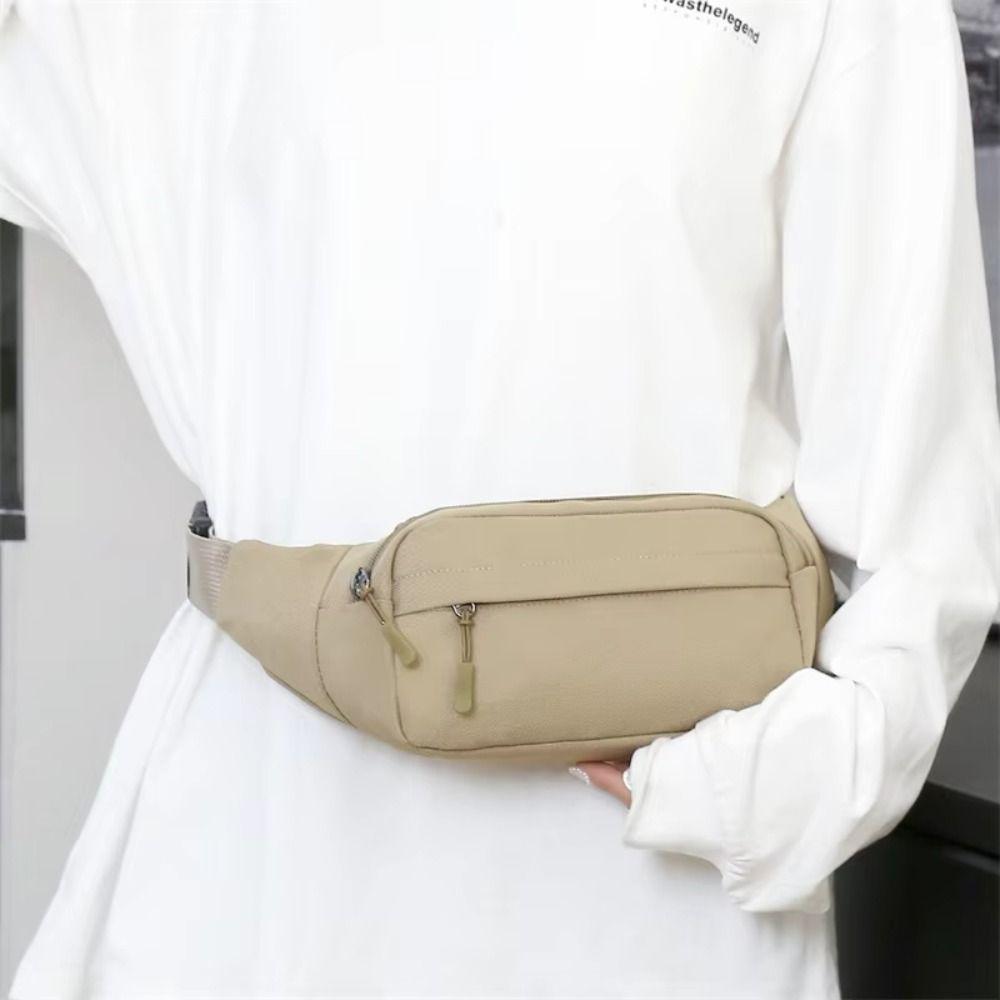 Chest Pack Men Waist Bag Single Shoulder Sports Crossbody Bag Phone Belt Bag  Casual Street