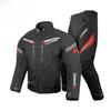 Men's Motorcycle Cycling Jackets Riding Suit Waterproof Winter Warm Split Type Back Protection Elastic Outdoor Storage Equipment