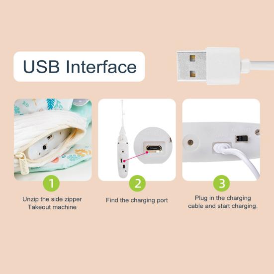 Игрушка для сна с похлопыванием по хвосту для младенца 15 дюймов плюшевая игрушка для сна с похлопыванием по попе для младенца