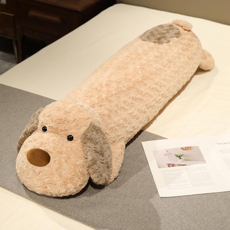 Подушка-игрушка в виде собаки, плюшевая кукла, большая кукла-собака, милая детская успокаивающая тряпичная кукла, подарок для девочки