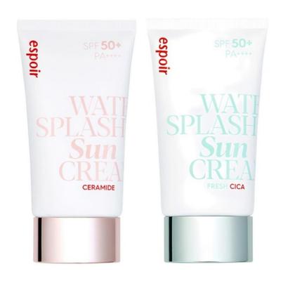 Солнцезащитный крем Water Splash Ceramide 60 мл + Fresh Cica 60 мл