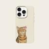 Милый Мультяшный Кот Чехол для Телефона Для iPhone 17 Air 16 15 14 13 12 11 Pro Max 15 14 Plus X XR XS Max Защита Мягкий Чехол