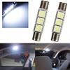 4x HID White 5050 3-SMD 31 мм 6641F предохранитель светодиодная лампа зеркальная подсветка солнцезащитный козырек автомобильные аксессуары универсальный автомобильный тюнинг прочный