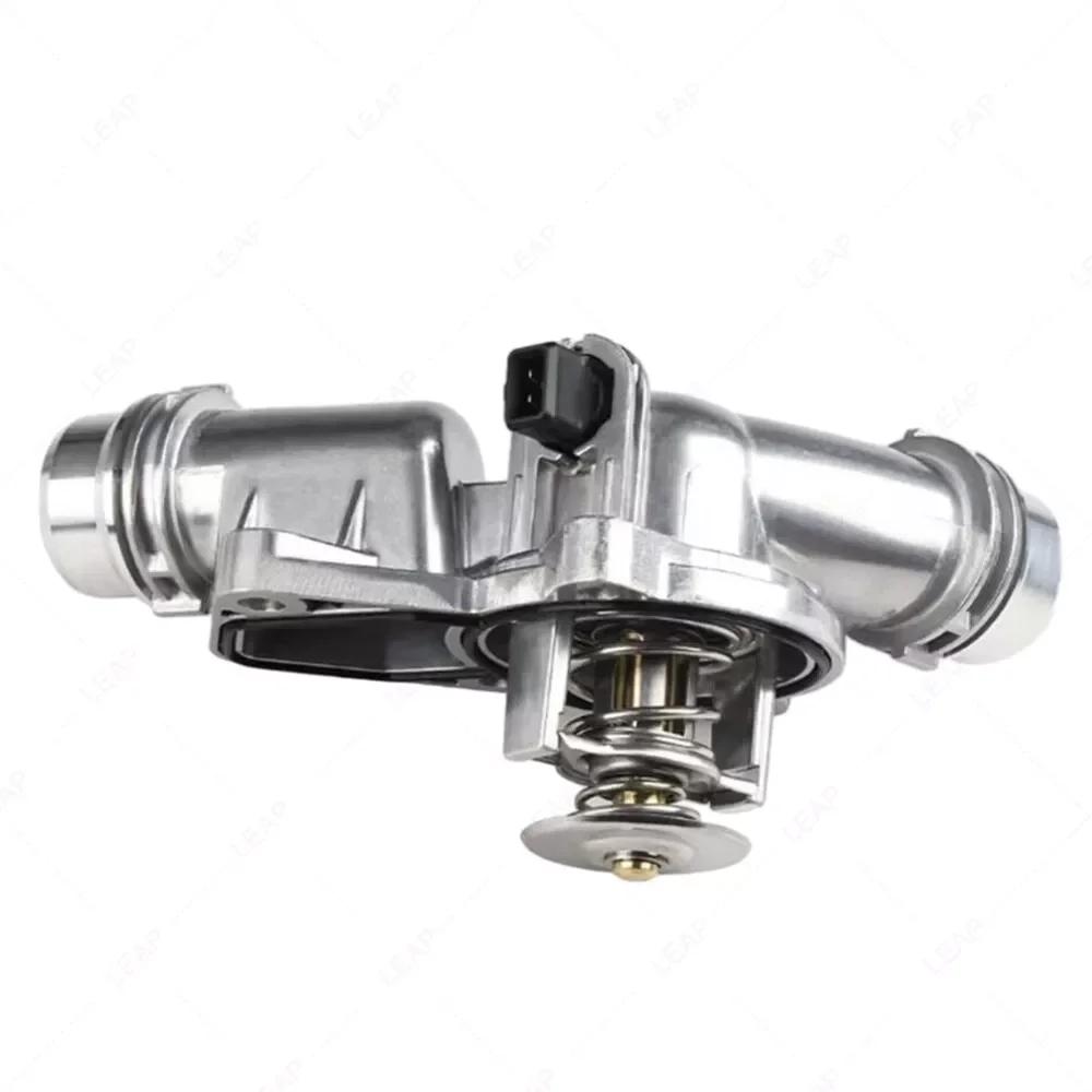 Aluminum Thermostat Housing Assembly Coolant Water Pump Outlet For BMW E46 E39 X3 X5 Z3 Z4 320i 325i 330i 525i 530i 11531437040
