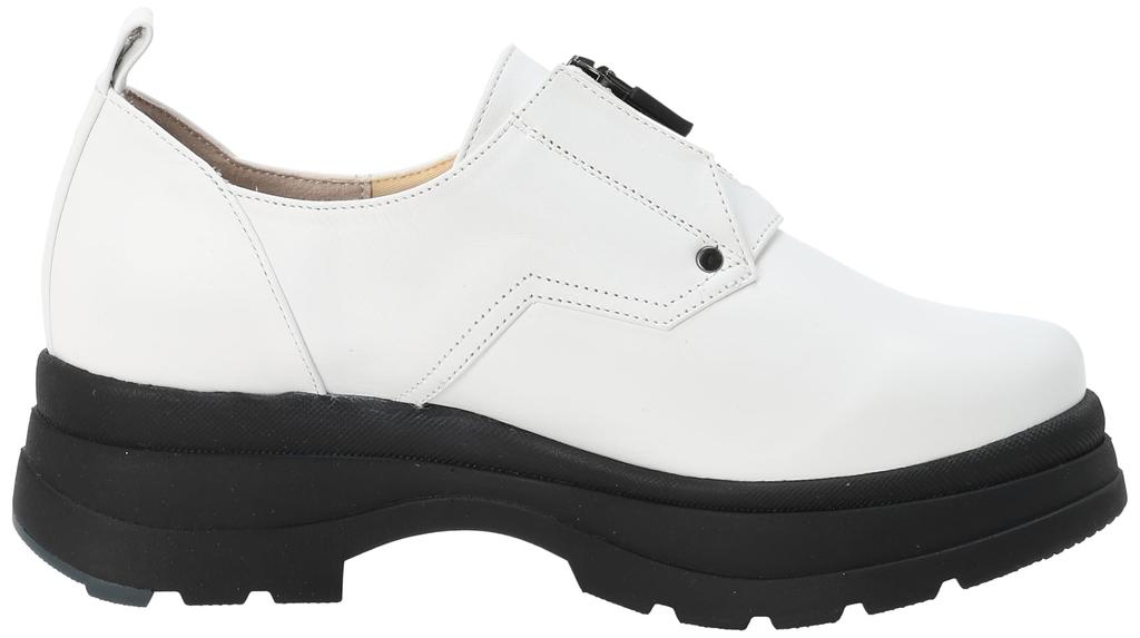 Monet Monk Strap Loafers 883302 Women's White 23.5 Cm 4E