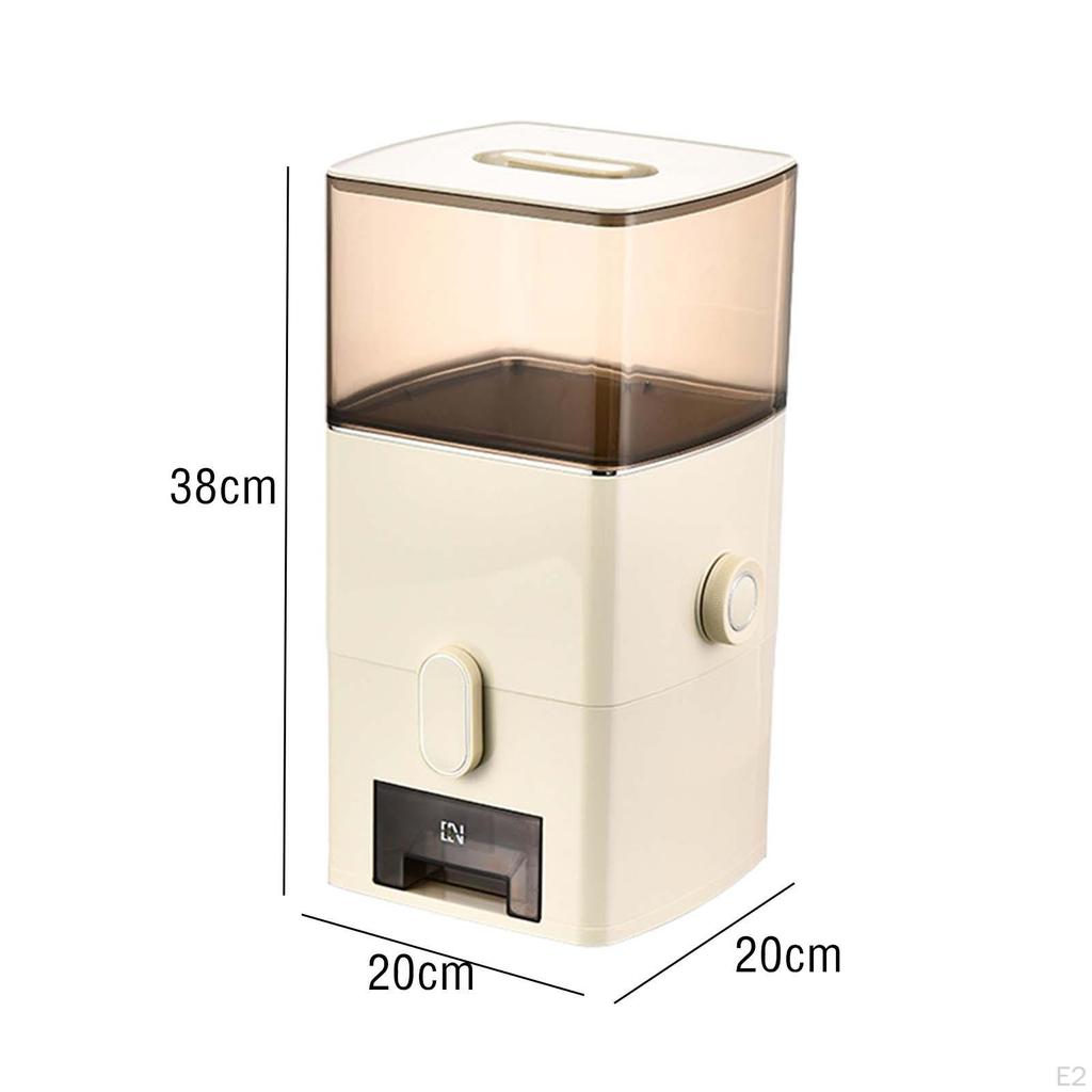 Емкость для муки с герметичным уплотнением для хранения на кухне