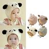 Cute Cartoon Baby Ear Protection Hat Spring Autumn Warm Beanie Cap For Boy Girl Outdoor Windproof Infant Earflap Hats