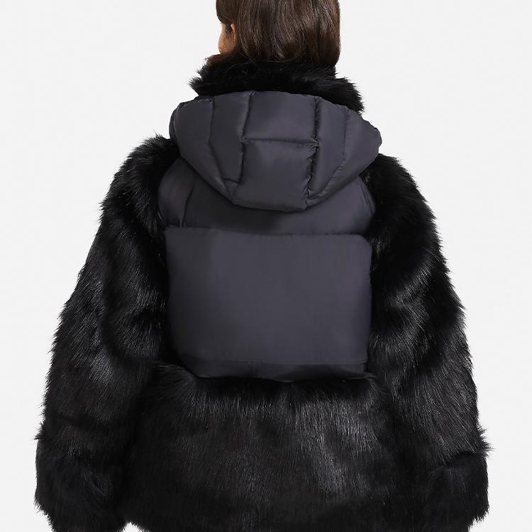 Nike Женская парка X Sacai 'Черная' CT3267-010