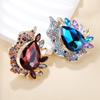 Fashion Luxury Rhinestone Cyrstal Brooches For Women Clothing Coat Jewelry Accessries Gifts