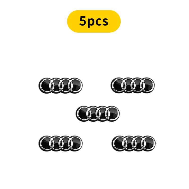 Q8 14mm 16mm Car Key Badge Emblem Replacement Car Key Sticker For a8 A1 A3 A4 A5 A6 A7 S3 S4 S5 S6 RS3 RS4 RS5 RS6 Q3 Q5 Q7