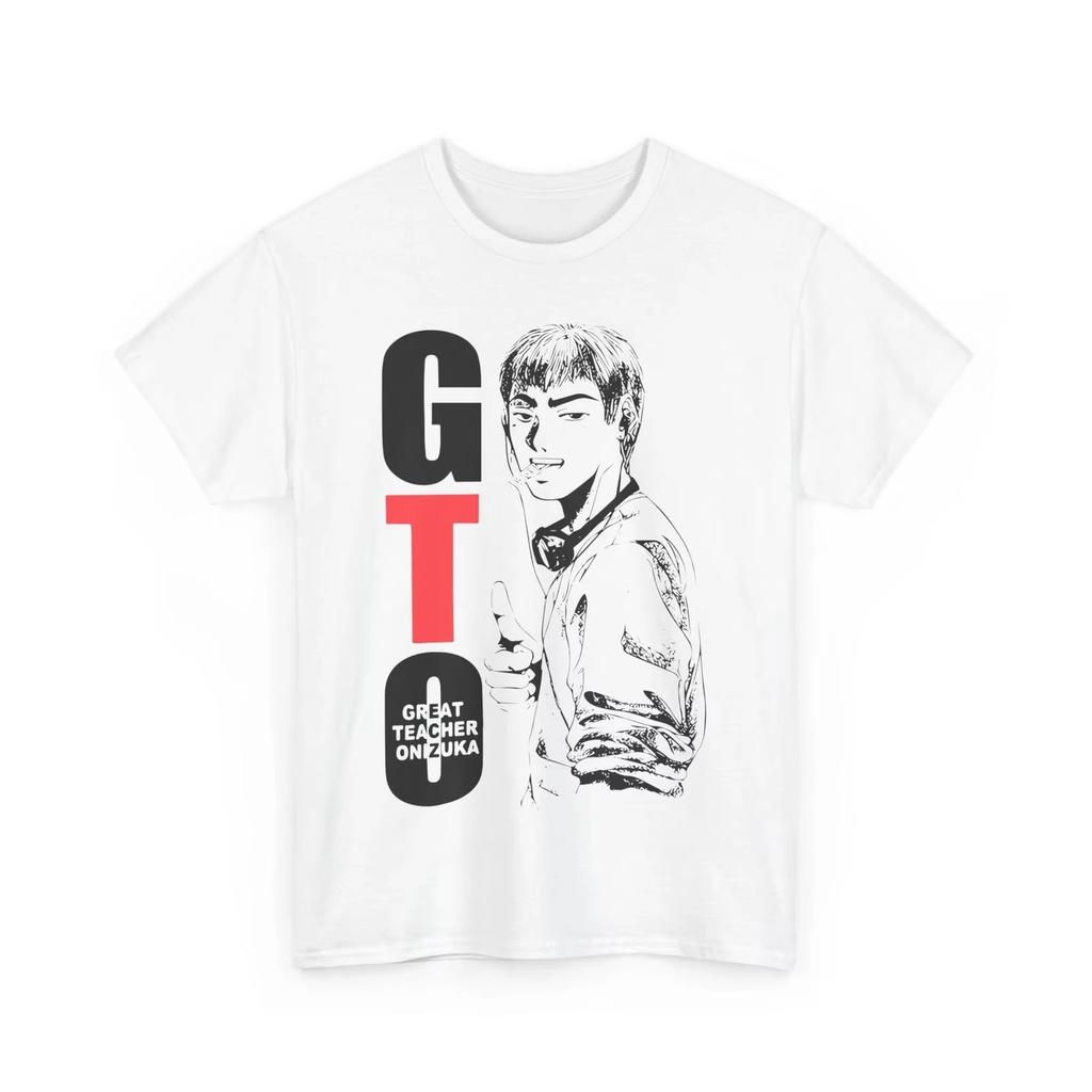 Summer Great Teacher Onizuka Tshirt Eikichi Onizuka Funny Japanese Shonen Tee Unisexs Unisexs Round Neck Short Sleeve