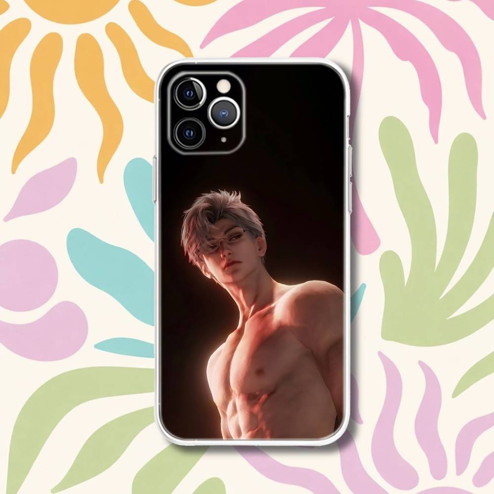 L-Love And Deep Space Sylus Transparent Phone Case For iPhone 17,13,15,12,11,14,16 Pro Max Mini 7,8 Plus SE4,17E Air Cover