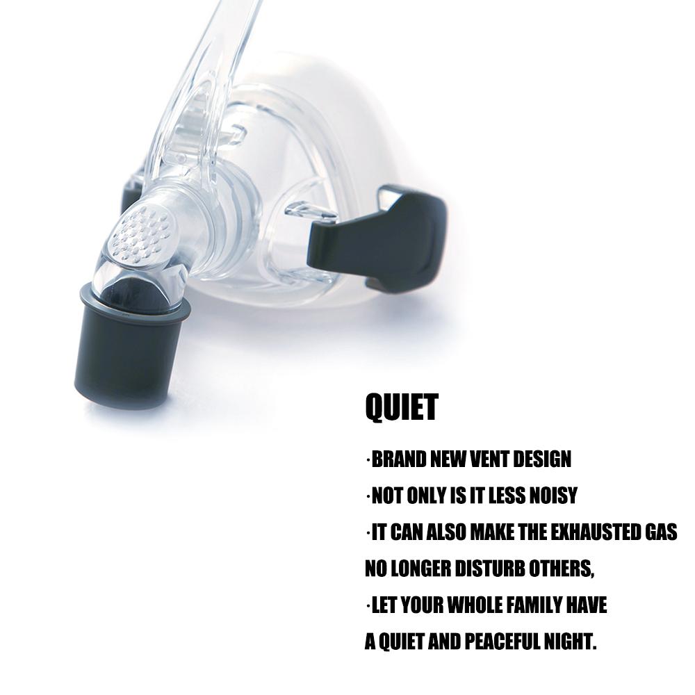 BMC NM4 Носовая маска Маска CPAP Маска для сна с головным убором S/M/L Три размера Подходит для аппарата CPAP Соедините шланг и нос