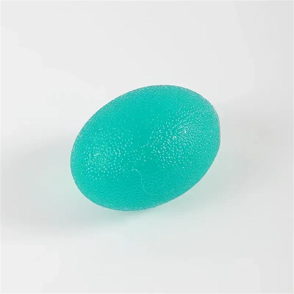 Silicone Hand Grip Ball Egg Men Women Gym Fitness Finger Heavy Exerciser Strength Muscle Recovery Gripper Trainer 1PC
