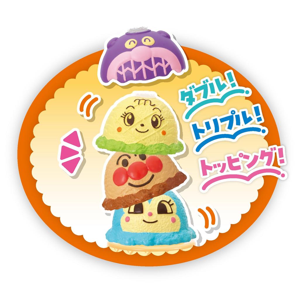 Любимый магазин мороженого Joy Palette Disher (ДЖОЙПАЛИТА) хлоп! Anpanman's