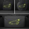 EV Car Charging Cable Storage Carry Bag for Electric Vehicle Charger Plugs Sockets Waterproof Fire Retardant Equipment Container