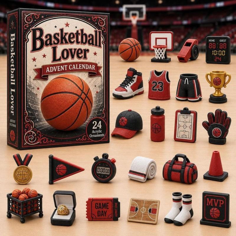 2026 Advent Calendar Blind Box Set Acrylic Ornament Gingerbread Snowman Holiday Countdown Toy Adults