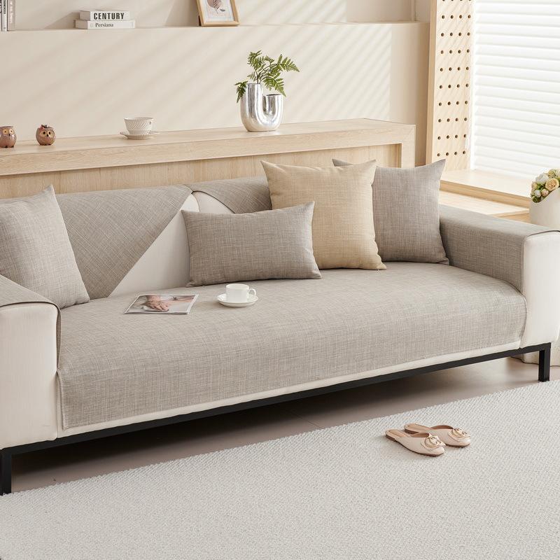 Sofa Cushion, Simple And Modern Seat Cushion, New Winter Sofa Cover, Non-Slip Sofa Cover Cloth Towel, Universal In All Seasons