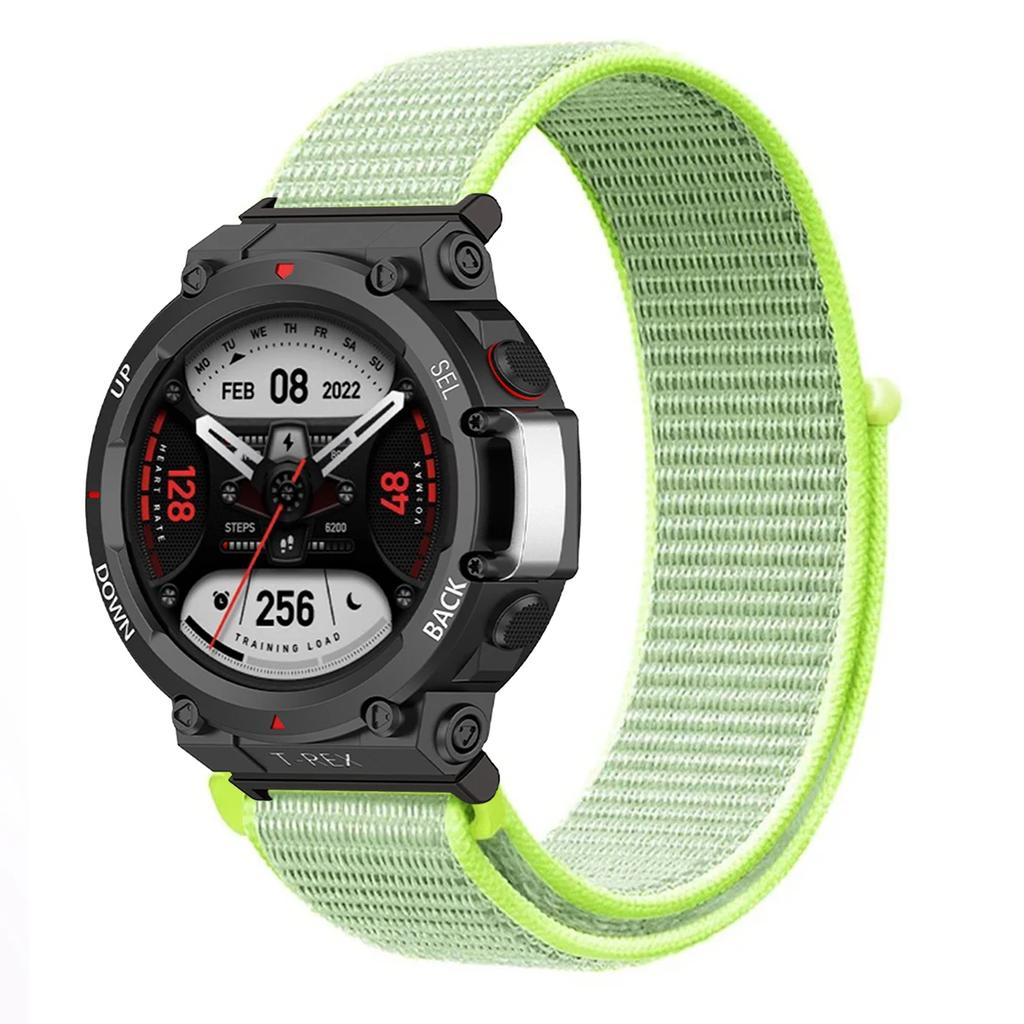 Нейлоновый ремешок-петля для умных часов Huami Amazfit T-REX 3/2, женский/мужской браслет для Amazfit T-Rex/T-Rex Pro, ремешок на запястье Correa