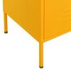 Storage Cabinet Mustard Yellow 80 x 35 x 101.5 cm Steel