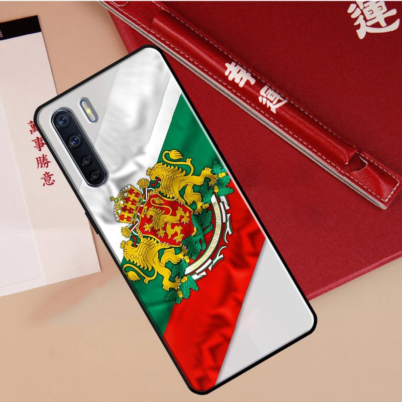 Чехол-паспорт для телефона Oppo A94 A18 A74 A57 A17 A77 A38 A58 A78 A98 A54 A80 A60 A40 A96 A76 A16 A15 A5 Pro с флагом Болгарии