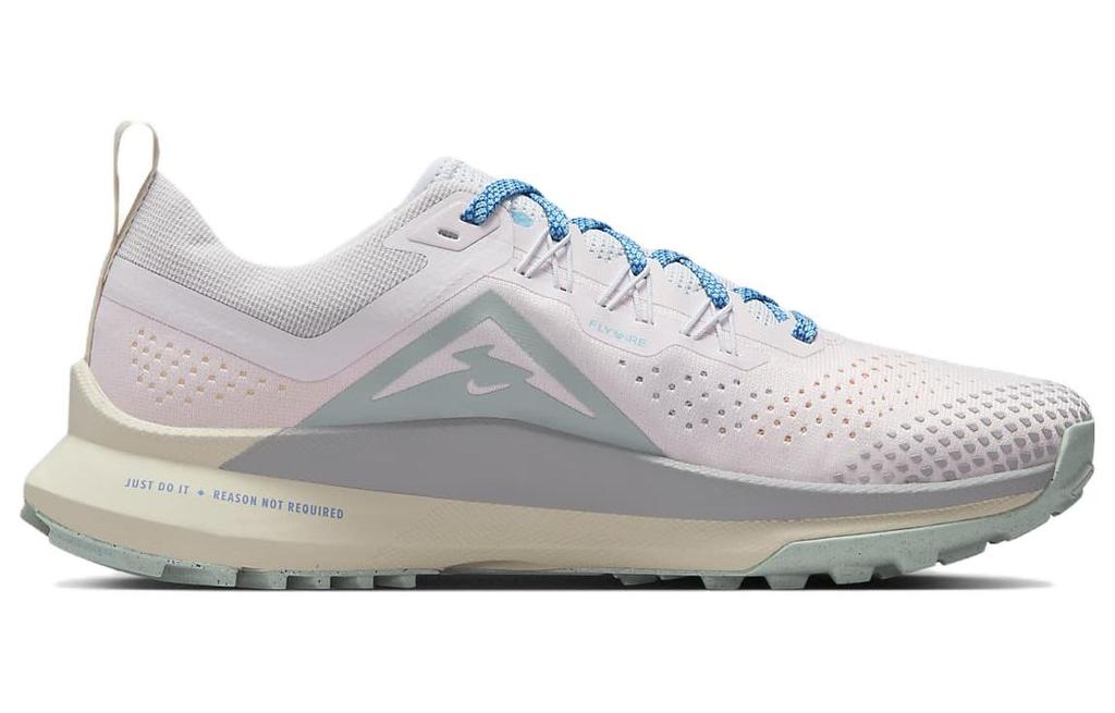 Nike React Pegasus Trail 4 Жемчужно-розовый Футбольный серый Балтийский синий Вольфрам серый Женский DJ6159-600