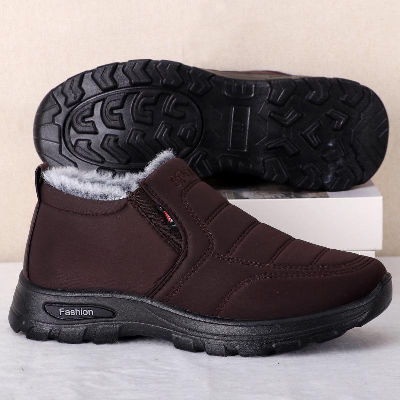 Unisex Boots Winter Shoes Waterproof Snow Boots Casual Shoe Plush Footwear Ankle Boots