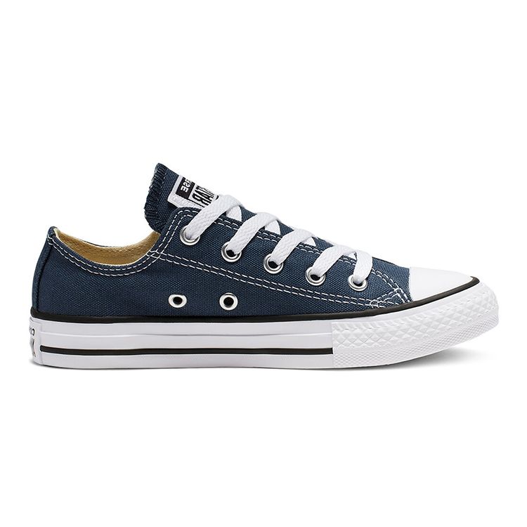 Converse Chuck Taylor All Star Canvas Модные Удобные Прочные Низкие Кеды для Ходьбы Детские кроссовки Синие 3J237C