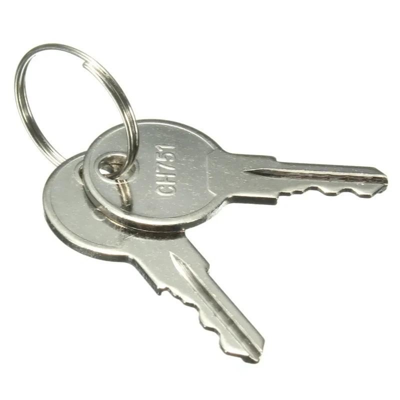 1 Set Push Button Latch Plastic With Key For Motorcycle Boat Glove Box