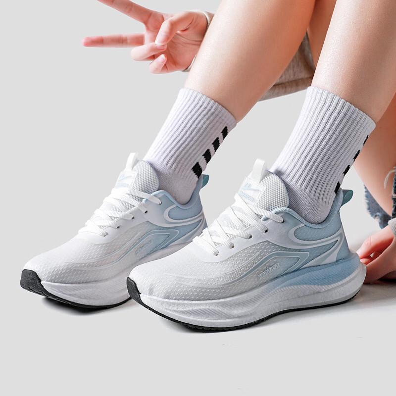 Warrior WXY(ZA)-5409 Женские дышащие кроссовки для бега на толстой подошве
