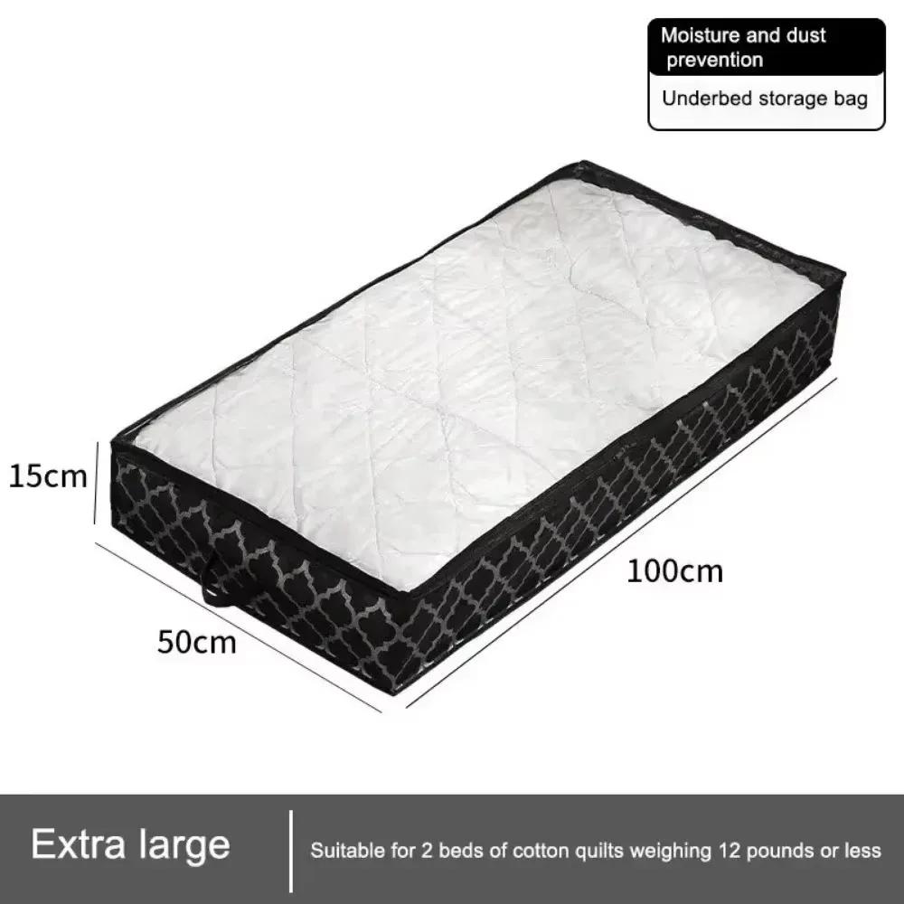 Non Woven Fabric Quilt Storage Bag Foldable Dustproof Toys Bags Moisture Dust Proof Luggage Bags Simplicity Storage Container