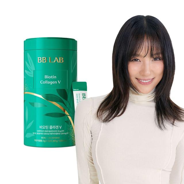 BB Lab Биотин Коллаген V 2г x 30 шт / KBeauty, Корейская добавка, Пищевая добавка