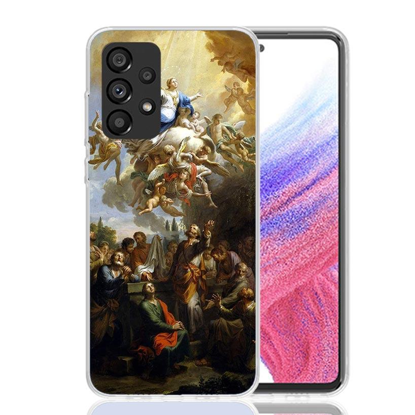 Renaissance Art Painting Phone Case For Samsung Galaxy A13 A14 A15 A16 A53 A54 A55 A56 A33 A34 A35 A36 A23 A24 A25 A26 A05S A04S