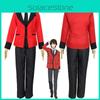 Костюм для косплея Kakegurui Jabami Yumeko Ryota Suzui, выполненный из прочной ткани и с идеальными швами для праздничных мероприятий