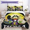 Count Duckula Pattern Bedding,Quilt Set Quilt Cover Pillowcase Home Birthday Gift (1*duvet cover+2*pillowcase,without core)SSJT0917334