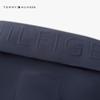 Tommy Hilfiger Мужская куртка с тисненым логотипом, убирающимся капюшоном и воротником-стойкой