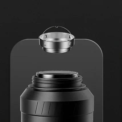 Large Capacity 2L Water Bottle Glass Bottle with Removable Straw, High Borosilicate Glass Water Bottle with Carry Handle for Gym