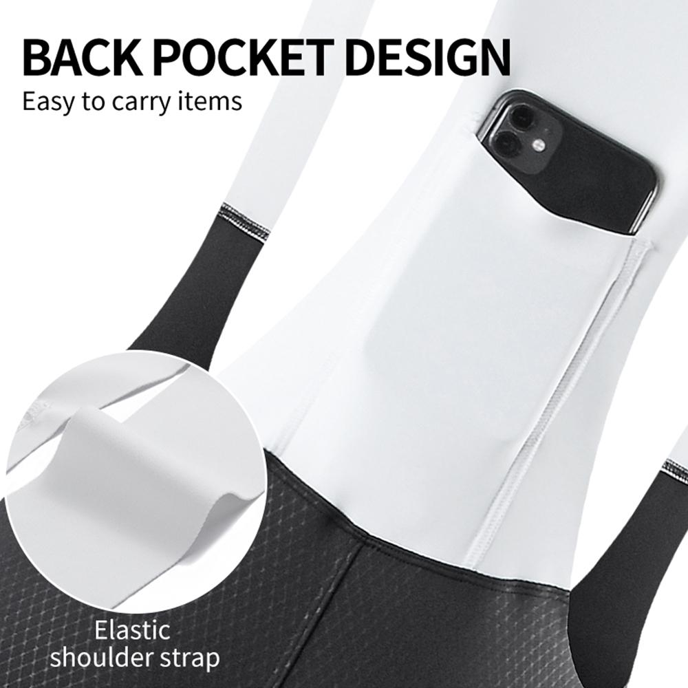 WOSAWE мужские велосипедные шорты-комбинезон дышащие 5D гелевые шорты для горного велосипеда спортивные комбинезоны для активного отдыха