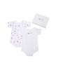 Agnes Baby Cotton Short Sleeve Sizes Up To 70cm White B. Bodysuit, 2-Pack, (6 Months),
