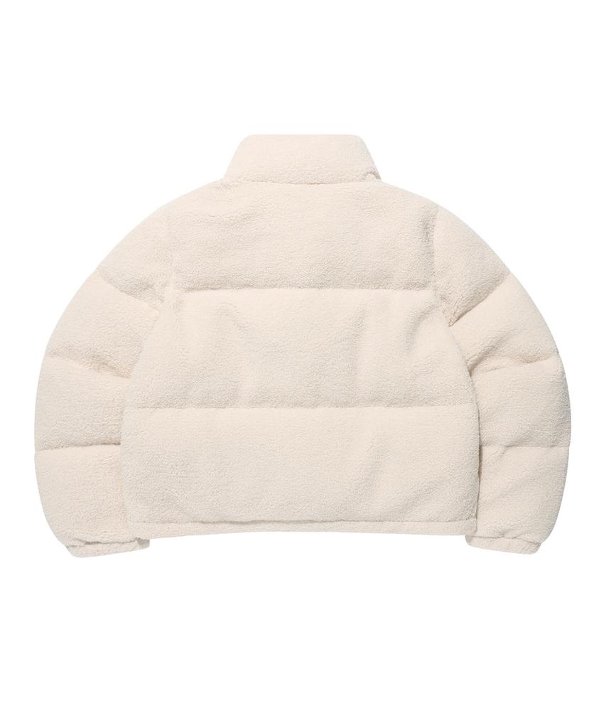 Wacky Willy Women'S Fleece Toggle Short Down Cream