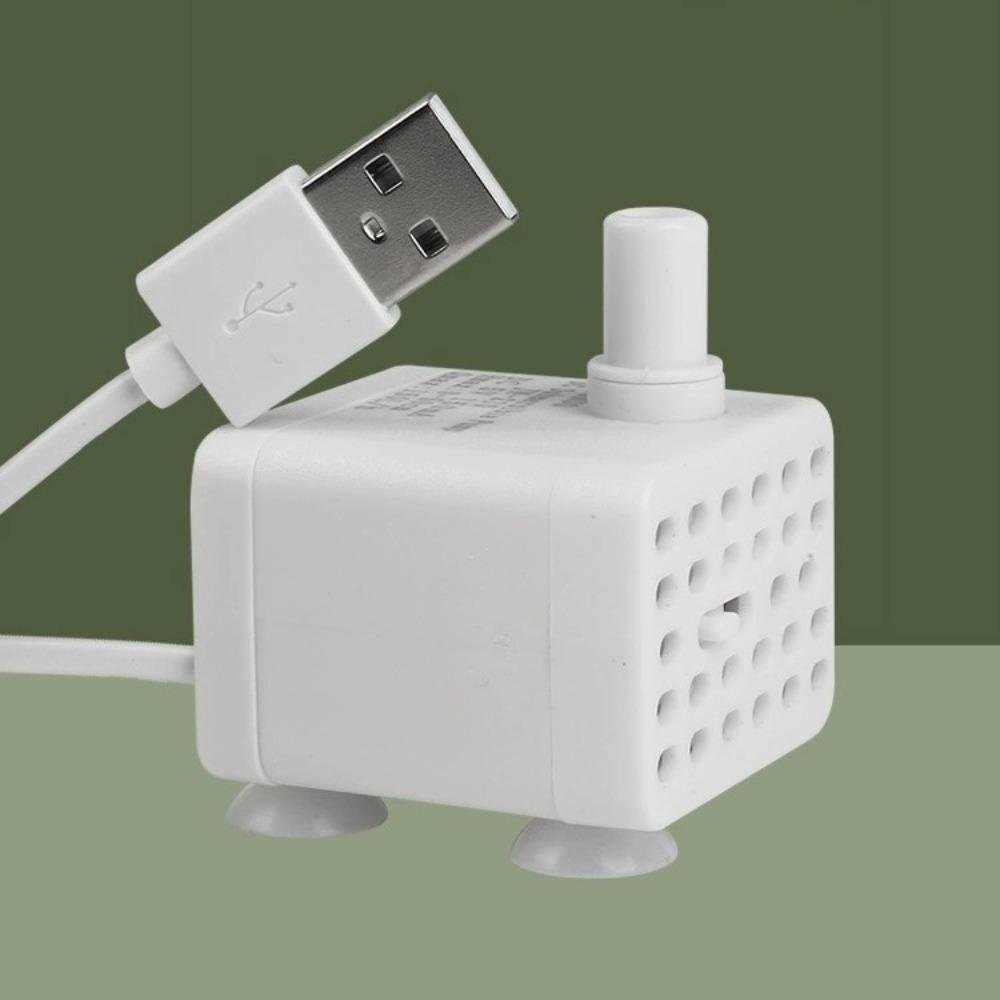 Ultra-quiet Mini Submersible Pump USB Charging Pet Water Dispenser Pump for Fish Tank