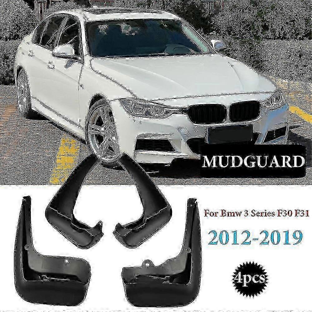 Fender mud flaps for BMW 3 Series F30 F31, 4pcs styling accessories